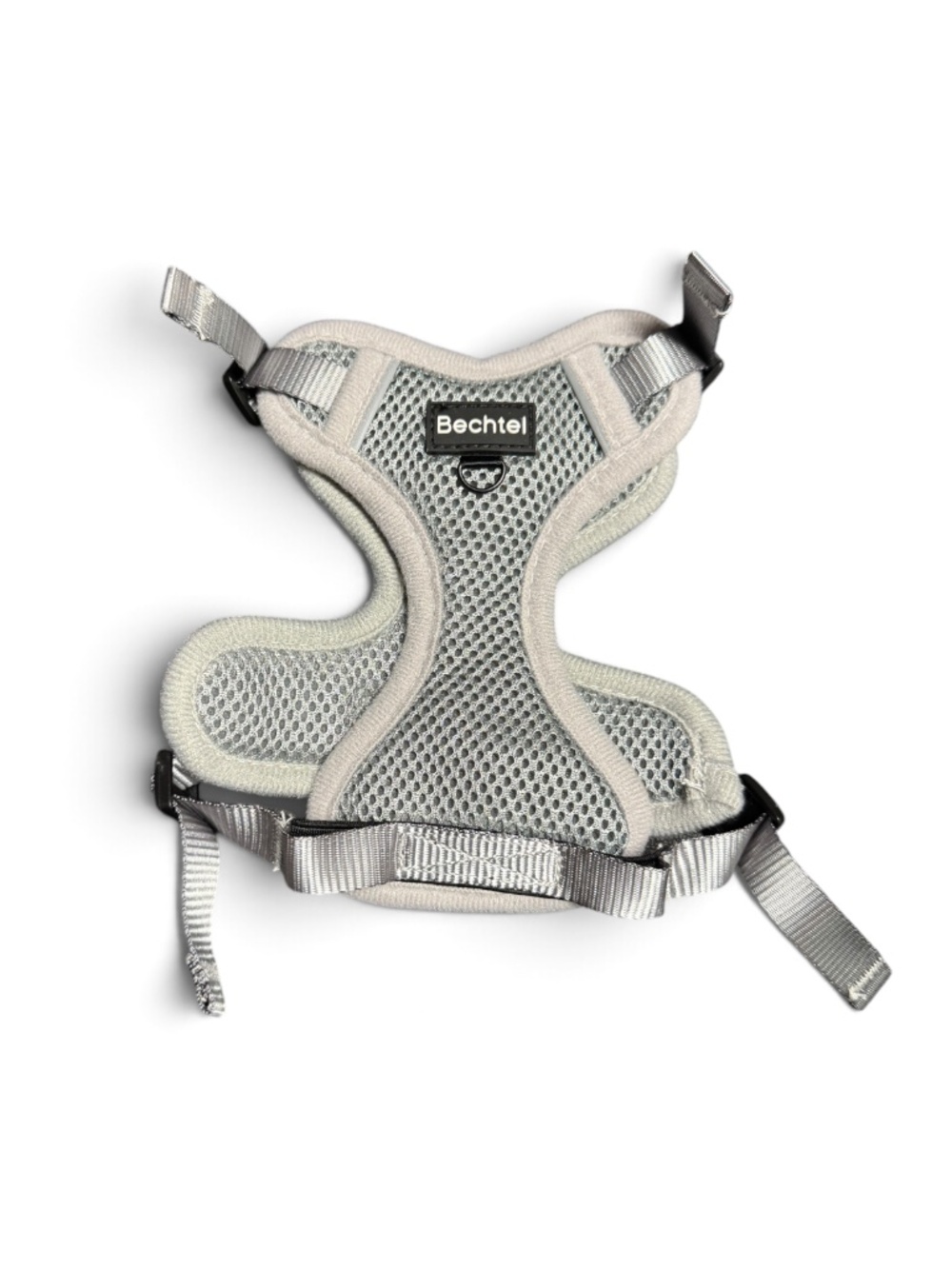 Bechtel Small Gray Mesh Dog Harness Padded Adjustable Vest NWOT